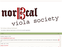Tablet Screenshot of norcalviola.org